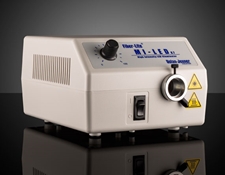 White Mi-LED Fiber Optic LED Illuminator w/ Iris, #89-741