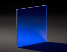 Square Colored Glass Bandpass Filter