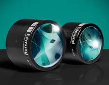 Retroreflektoren aus Quarzglas mit Fassung